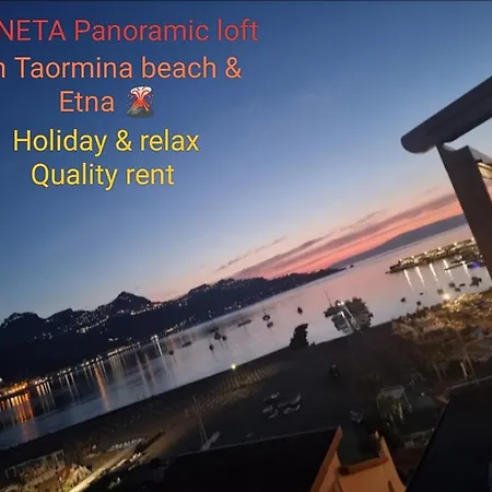 Janeta Panoramic Loft Apartamento Giardini-Naxos